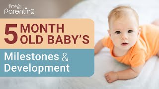 5 Month Old Baby  Development and Milestones [upl. by Pain]