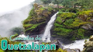 Cascadas de Quetzalapan  Chignahuapan Puebla  Pueblo Mágico [upl. by Vitus114]