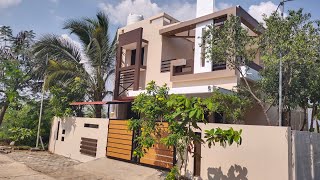 House for sale in trichy  3bhk  1crore 10 lakhs  morais city  high roof sealing [upl. by Garold]