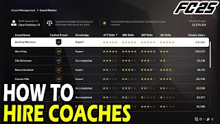 How to Hire Coaches in EA FC 25 [upl. by Shippee768]