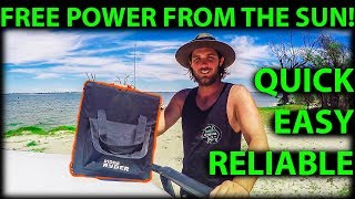 These things are awesome Solar Blanket 150W Review [upl. by Barth]