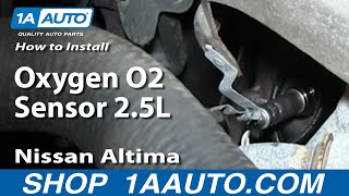 How to Replace O2 Oxygen Sensor 0203 Nissan Altima [upl. by Eveineg955]