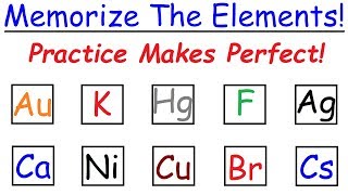 How To Memorize The Periodic Table Through Practice [upl. by Denae]