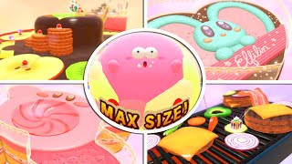 Kirbys Dream Buffet  All Courses with MAX Sized Kirby  All Costumes [upl. by Yobybab]