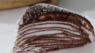 Crepe Cake ഓവൻ ഇല്ലാതെ ഒരു അടിപോളി കേക്ക് Recipe23 [upl. by Phi710]