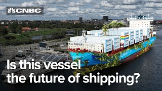 Is this vessel the future of shipping Shipping giant Maersk is banking on it [upl. by Brod361]