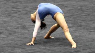 Floor music gymnastics  Anna Li 2010  Beautiful Requiem for a Dream Version [upl. by Merlina]