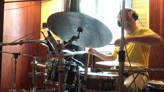 Julio Falavigna plays Canopus Zelkova Snare in the studio [upl. by Reine]