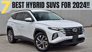 Top 7 NEW Hybrid SUVs For 2024  SUVs to Buy [upl. by Kinnon108]