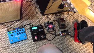 Zvex Fuzz Factory Snarling Dog WhineOWah Demo [upl. by Klina]