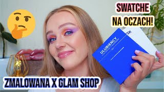 Test Kolekcji ZMALOWANA x GLAM SHOP  SWATCHE NA OCZACH [upl. by Mordecai]