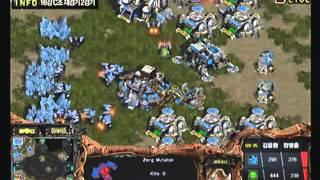 20100418 대한항공 스타리그 2010 시즌 1 16강 재경기 C조 재경기 2경기 태풍의눈 김윤환Zerg vs 정명훈Terran [upl. by Ideih]