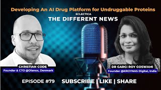 79 AI Drug Platform for Undruugable ProteinsChristian Code Founder Dianox Denmark [upl. by Euqor873]