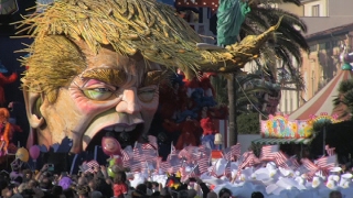 Carnevale di Viareggio 2017  Sintesi del 1° corso [upl. by Nommad]