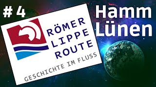 RömerLippeRoute 🔹 Hamm  Bergkamen  Lünen  Radreise vom Hermann zum Rhein  🔹 4 Radtour Etappe [upl. by Enilamme]