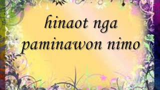 DANCE WITH MY FATHER by Jasper Jay BISAYA VERSION with lyrics [upl. by Binni]