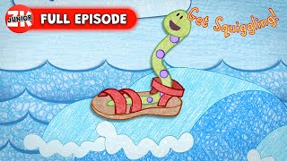 Letter S 🖍️  Get Squiggling Letters  Full Episode [upl. by Nolyat918]