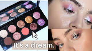 Pat McGrath Huetopian Dream Palette Dreamy Collab with kackie [upl. by Wolsniw]