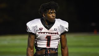 4star 2025 Southside Selma WR Derick Smith highlights  Auburn Tigers football recruiting [upl. by Moriarty114]