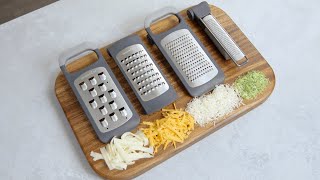 Pampered Chef Graters amp Zester Collection [upl. by Ellednahc]