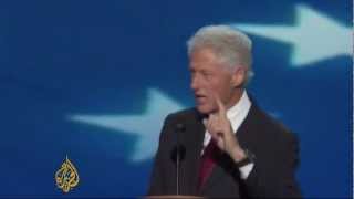 Clinton adlibbed some of the best lines in his convention speech [upl. by Eldwen]