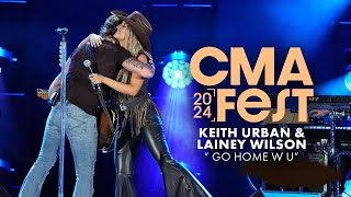 Keith Urban with Lainey Wilson – “GO HOME W U”  CMA Fest 2024 [upl. by Marston]