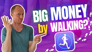 WalkWard App Review  BIG Money by Walking REAL Inside Look [upl. by Zara]