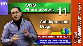 CNS Pharmacology Ar  Lec 11 Antidepressant Drugs [upl. by Fredericka]