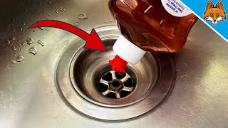 ASTUCE SECRÈTE de plombier Déboucher une canalisation bouchée en QUELQUES SECONDES 🤯💥 [upl. by Marijane]