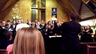 Colfax High School Chamber Choir 12072011 Away in a Manger [upl. by Githens]