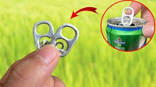 Only 2 of the worlds population knows this secret of tin can lids Amazing new invention [upl. by Annavaj218]