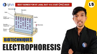 Biotechniques  Electrophoresis  IIT JAM BIOTECHNOLOGY  GATB amp CUET PG 2025  Lec  5 [upl. by Htial]