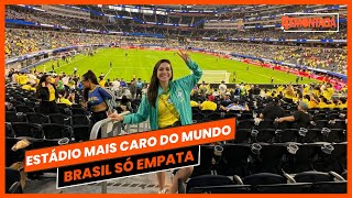 VEM CONHECER O ESTÁDIO MAIS CARO DO MUNDO ESTÁDIO DA COPA DE 2026 BRASIL SÓ EMPATA [upl. by Matteo660]