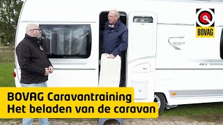 Hoe moet je de caravan beladen  Caravantraining  BOVAG [upl. by Roe]