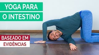 👍Yoga para intestino preso ou prisão de ventre [upl. by Edrahc]