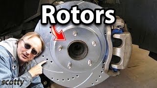 How to Replace Brake Rotors on Your Car [upl. by Sweatt]