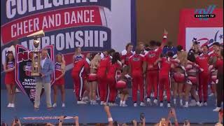 TVCC Large Coed Winning NCA Daytona 2024 [upl. by Acirrehs49]