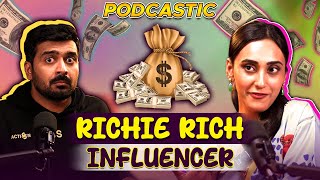 Richie Rich Influencer ft Areeba Tirmizi  Podcastic 30  Umar Saleem [upl. by Anneiv622]