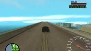 GTA San Andreas unlimited speed mod [upl. by Eilyak204]