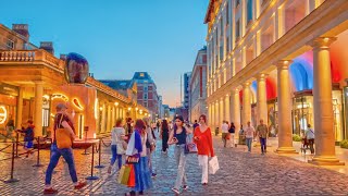 London at Dusk 2023  A West End amp Soho to South Bank Walking Tour  4K HDR Binaural [upl. by Rintoul]