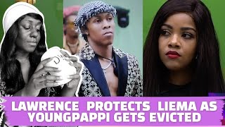 BBMZANSI SEASON 4 LAWRENCE INTERROGATES HOUSEMATES OVER LIEMA  YOUNGPAPPI EVICTED  GLORY ELIJAH [upl. by Burkle597]