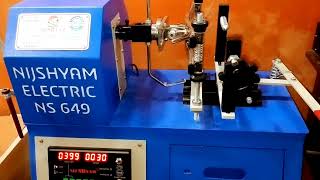 Nijshyam Ceiling Fan Winding Machine Counter Panel Details YT 230 [upl. by Derfiniw]