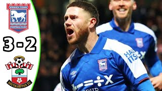 Ipswich Town vs Southampton 32 Sky Bet Championship 2024 Breaking News [upl. by Eihtak]