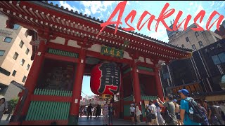 浅草散歩Asakusa walk【4K HDR】 [upl. by Dann494]