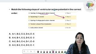 Cardiac Muscle Action Potential MCQ By Dr Pooja Nigade [upl. by Airamesor]