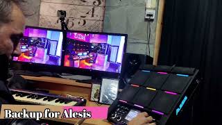 Alesis Multipad Strike Backup Helen [upl. by Zehcnas]