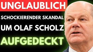 🚨MEGA SKANDAL UM OLAF SCHOLZ DÜSTERE WAHRHEIT KOMMT ANS LICHT🚨 [upl. by Maurice]