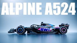 F1 2024  Alpine A524  FIRST LOOK [upl. by Hartmunn]