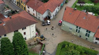 Lalluvione di Gavirate vista dal drone [upl. by Semajwerdna297]