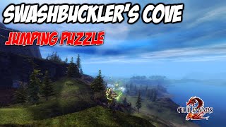 Guild Wars 2  Swashbucklers Cove Jumping Puzzle Daily amp Achievement 2023 [upl. by Ahseket158]